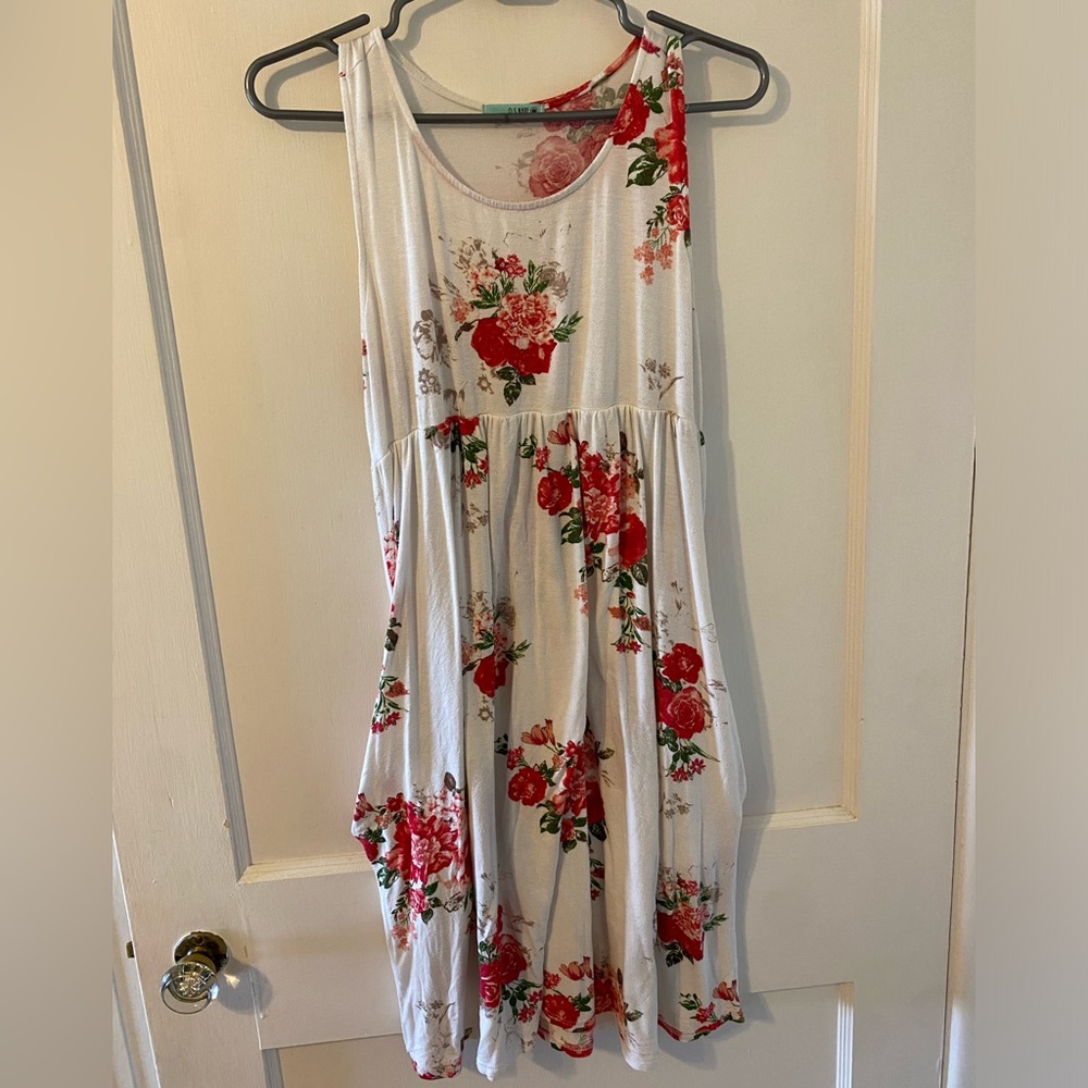 Adorable Cotton A line dress